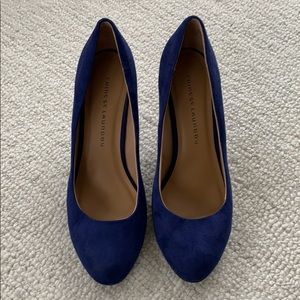 Blue High Heels